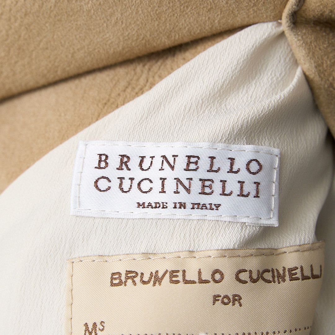 Brunello Cucinelli Brunello Cucinelli Women's Shearling Hooded Coat Size S / US 4 / IT 40 - 5 Thumbnail