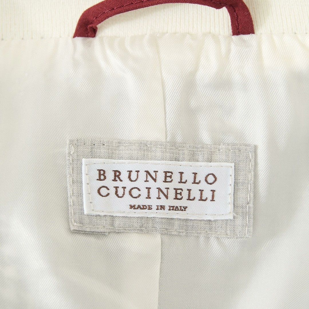 Brunello Cucinelli Brunello Cucinelli Men's Houndstooth Stand Collar Jacket Size US M / EU 48-50 / 2 - 5 Thumbnail