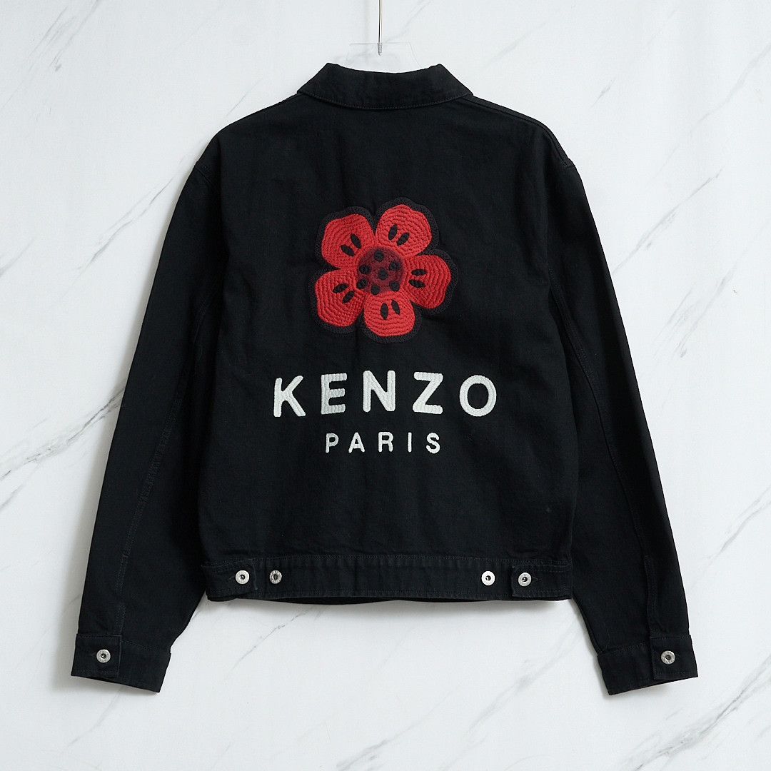 Nigo Kenzo x Nigo Begonia Denim Jacket Size US M / EU 48-50 / 2 - 3 Thumbnail