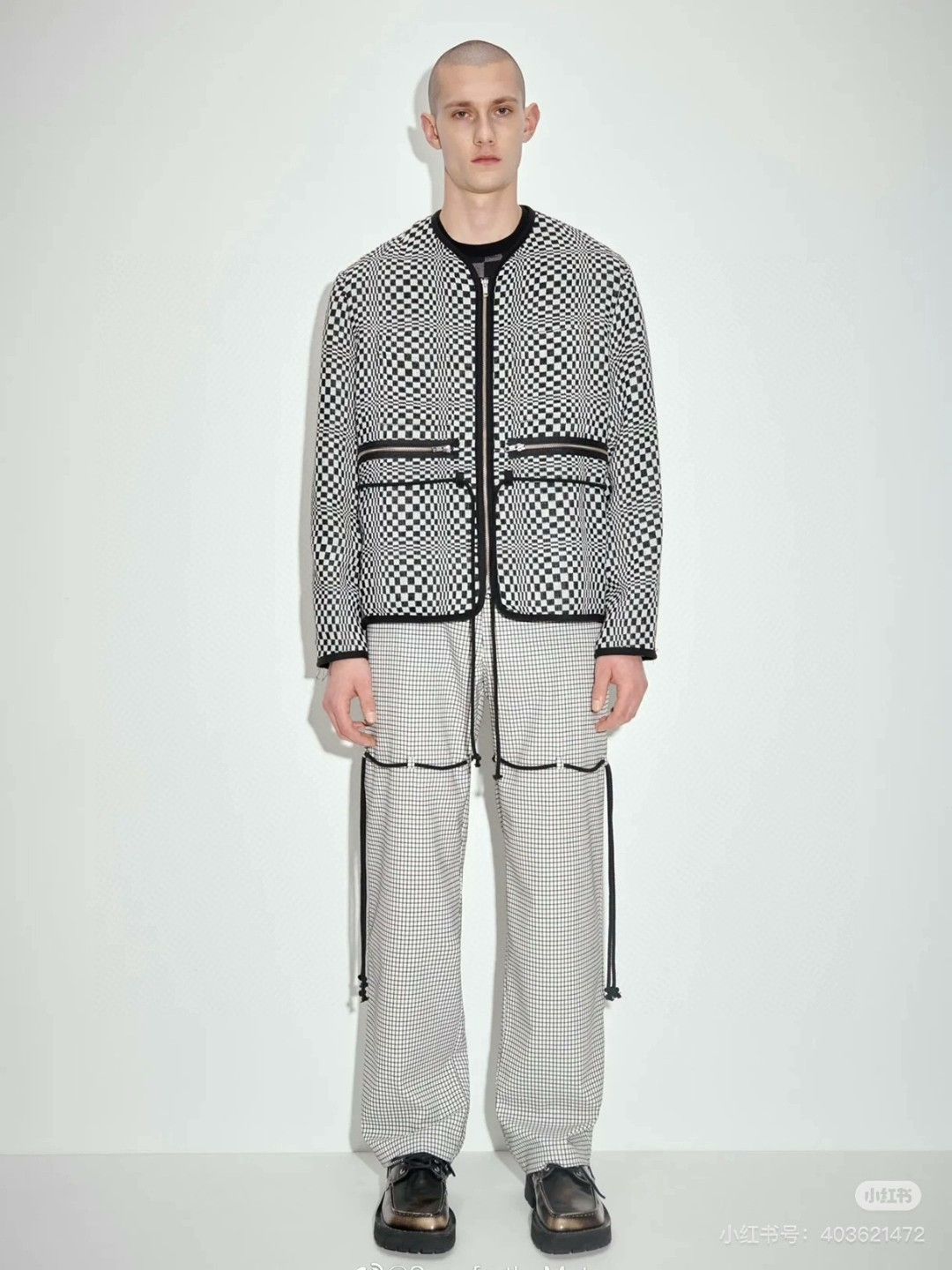 Song For The Mute Song for the Mute Men's Check Jacket Size US M / EU 48-50 / 2 - 7 Thumbnail