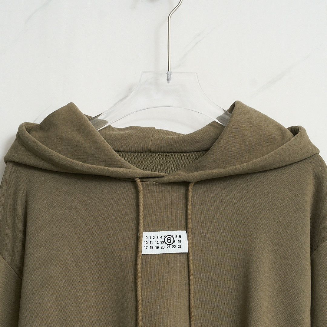 MM6 MM6 Women's Logo Cuffed Hoodie Size S / US 4 / IT 40 - 2 Thumbnail
