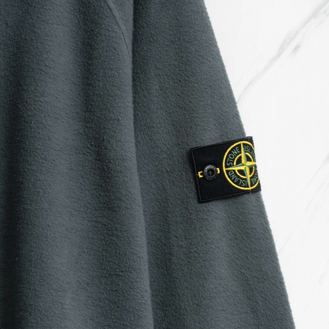 Stone Island Stone Island Men's Fleece Raglan Sweatshirt Size US L / EU 52-54 / 3 - 3 Thumbnail