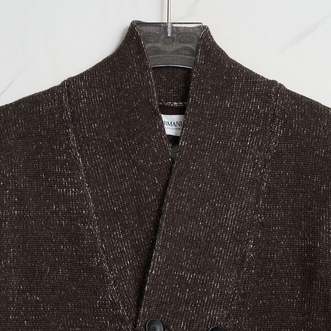 Armani Collezioni Armani Collezioni Men's Vintage Knit Cardigan Size US L / EU 52-54 / 3 - 2 Thumbnail