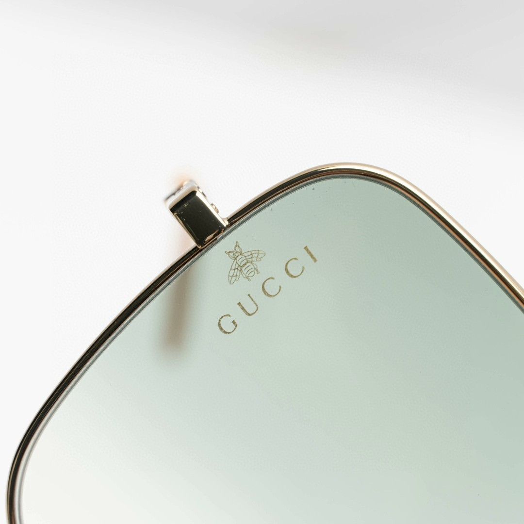 Gucci Gucci Gradient Square Frame Sunglasses Size ONE SIZE - 6 Thumbnail