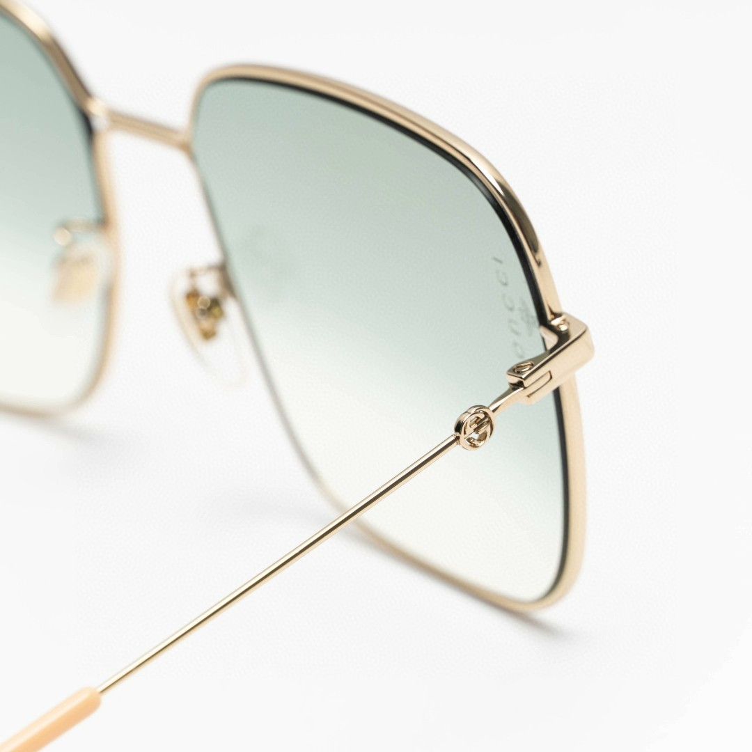 Gucci Gucci Gradient Square Frame Sunglasses Size ONE SIZE - 5 Thumbnail