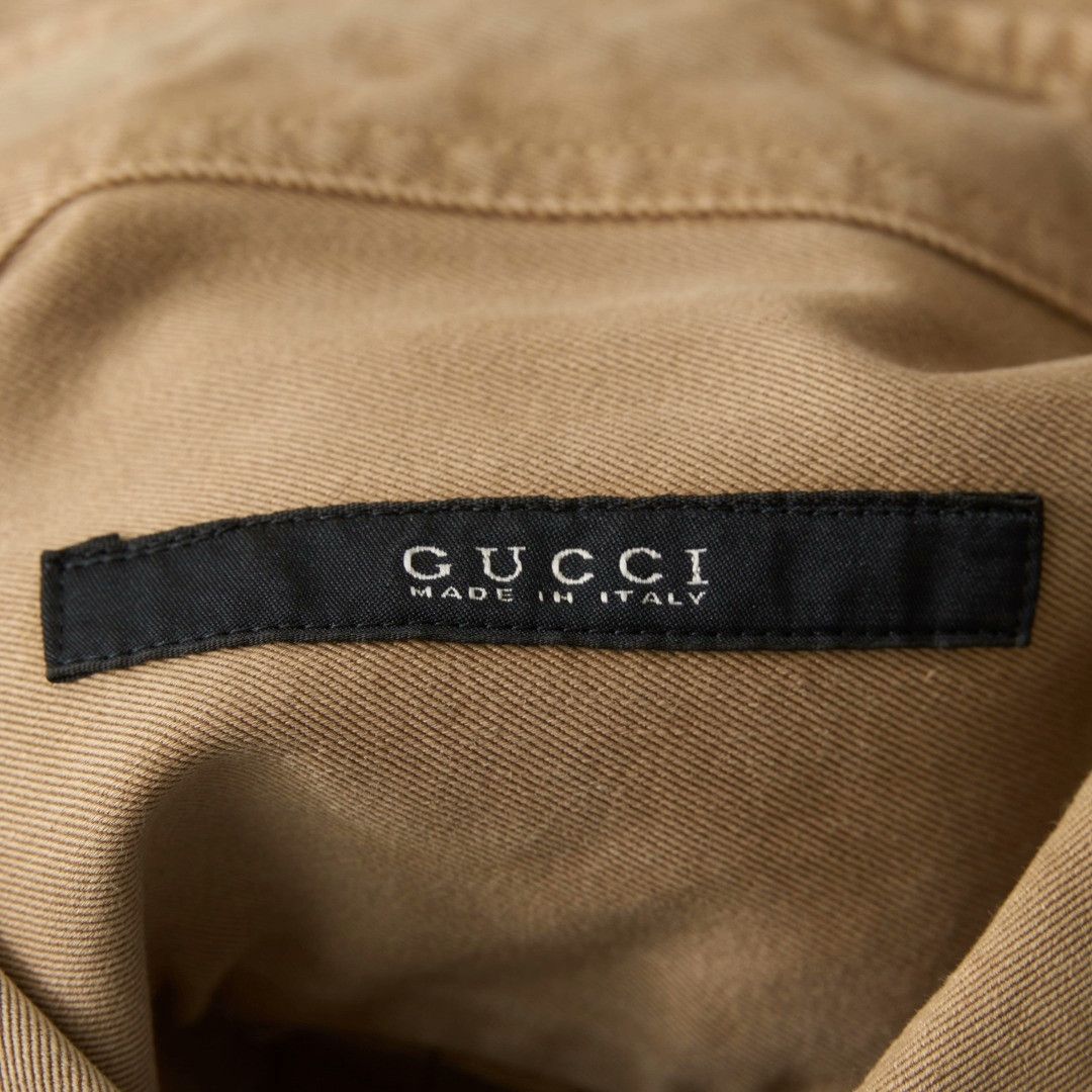 Gucci Gucci Men's Vintage Lapel Shirt Size US XS / EU 42 / 0 - 7 Thumbnail