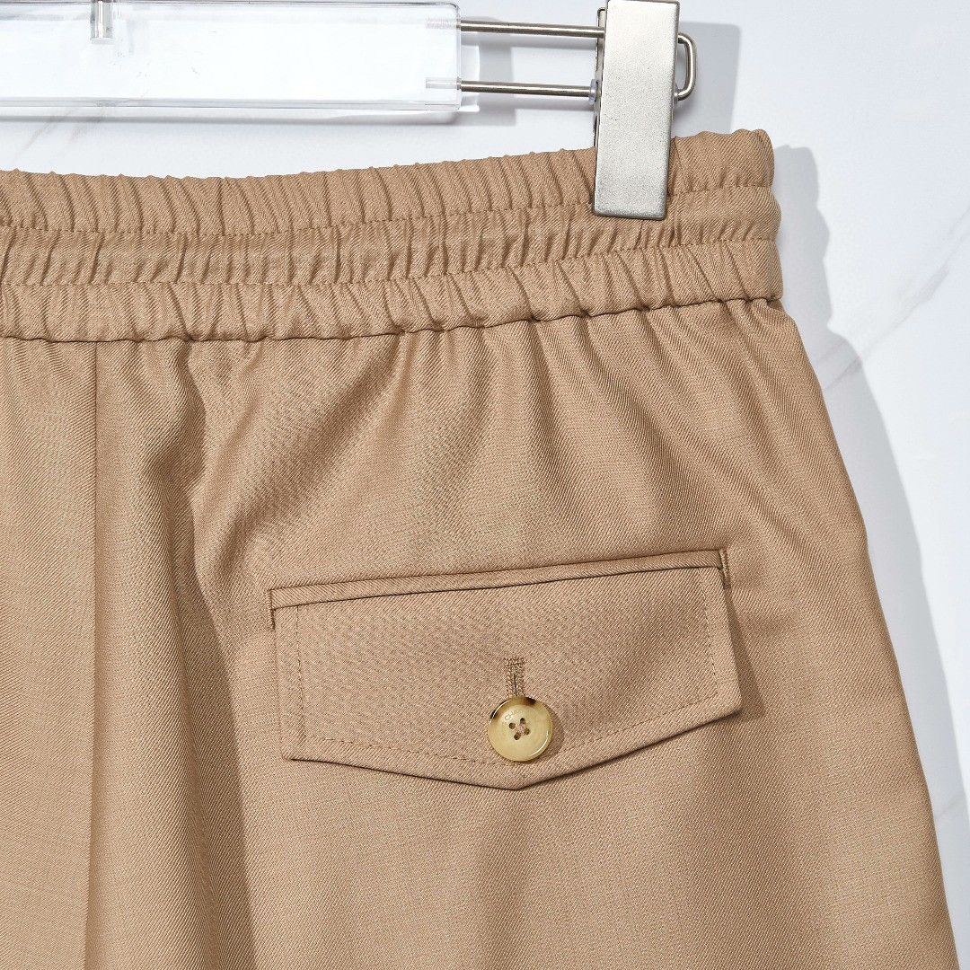 Feng Chen Wang Feng Chen Wang Men's Solid Casual Shorts Size US 28 / EU 44 - 5 Thumbnail