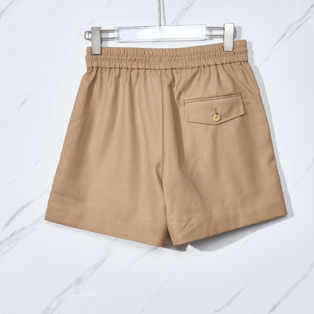 Feng Chen Wang Feng Chen Wang Men's Solid Casual Shorts Size US 28 / EU 44 - 4 Thumbnail