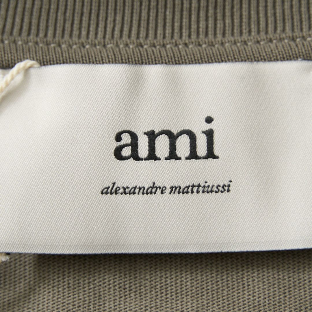 AMI Ami Paris Men's Heart Embroidered Solid T-Shirt Size US XS / EU 42 / 0 - 6 Thumbnail