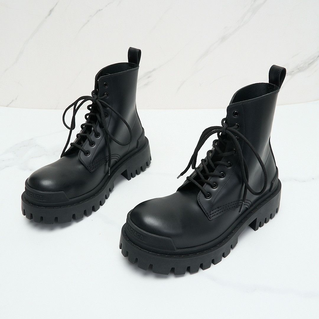 Balenciaga Balenciaga Women's Platform Martin Boots Size US 5 / IT 35 - 2 Thumbnail