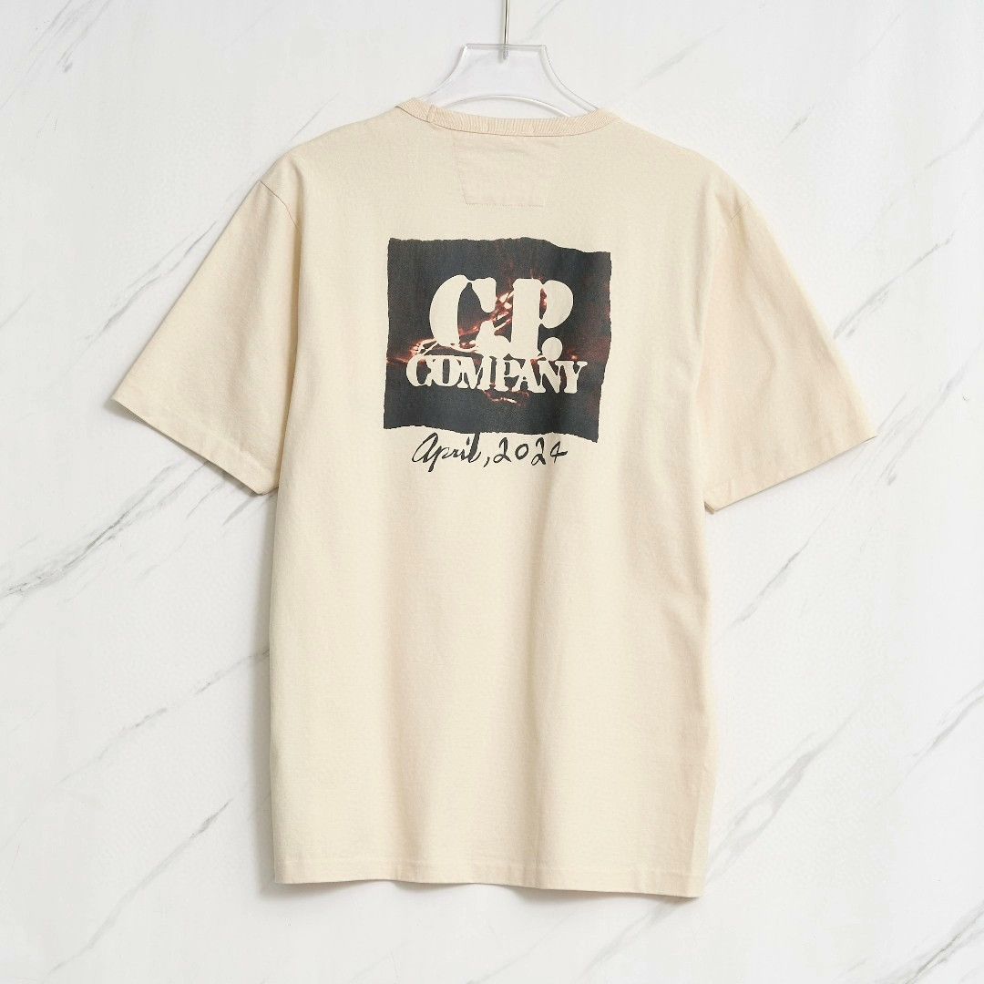 C.P. Company C.P. COMPANY Men's Letter Print T-Shirt Size US M / EU 48-50 / 2 - 4 Thumbnail