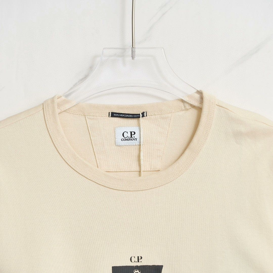 C.P. Company C.P. COMPANY Men's Letter Print T-Shirt Size US M / EU 48-50 / 2 - 2 Thumbnail