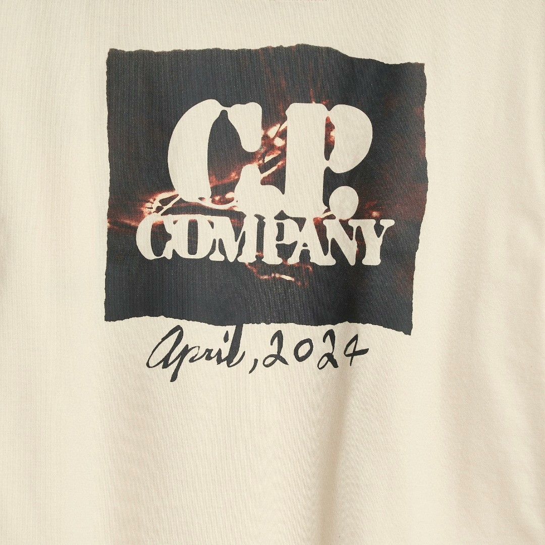 C.P. Company C.P. COMPANY Men's Letter Print T-Shirt Size US M / EU 48-50 / 2 - 5 Thumbnail