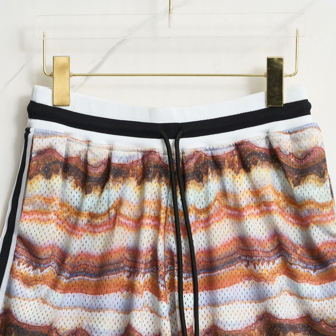 John Elliott John Elliott Men's Striped Print Shorts Size US 30 / EU 46 - 2 Thumbnail