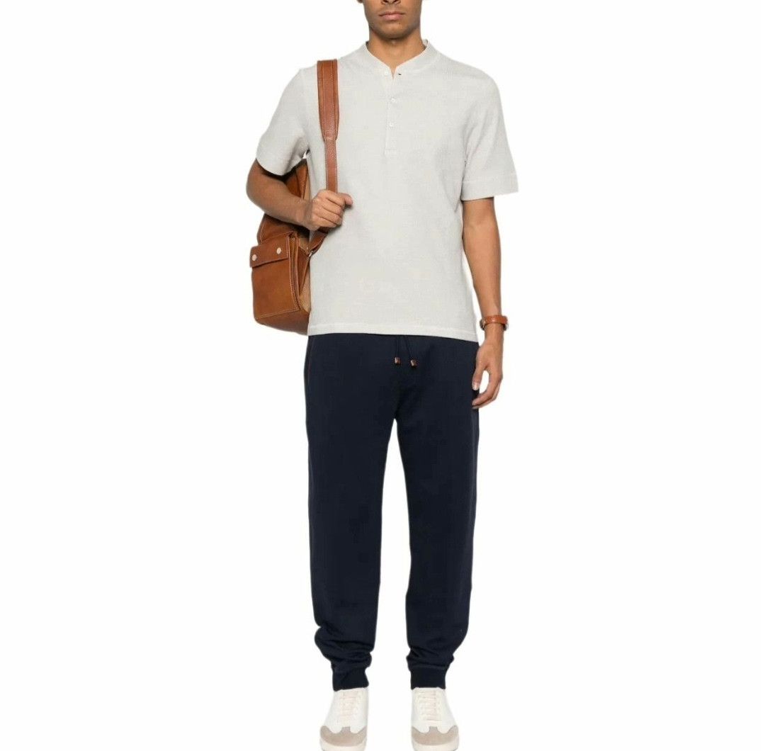Brunello Cucinelli Brunello Cucinelli Men's Straight Casual Pants Size US 34 / EU 50 - 8 Thumbnail