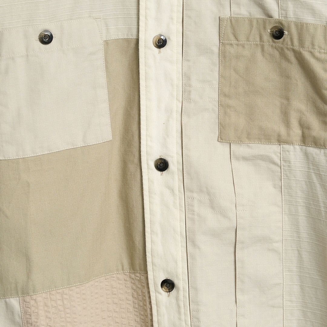 FDMTL FDMTL Men's Patchwork Collar Shirt Size US M / EU 48-50 / 2 - 4 Thumbnail