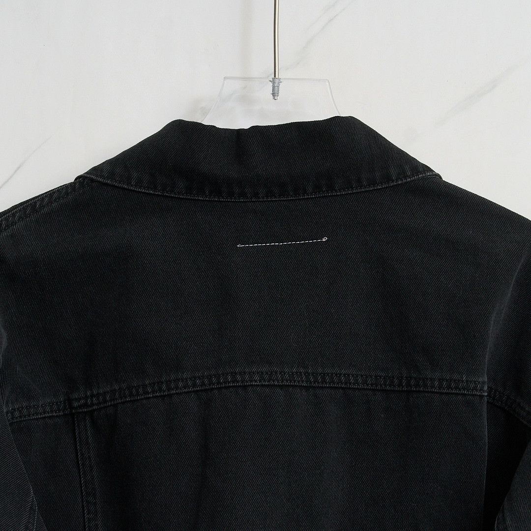 MM6 Maison Margiela MM6 Women's Washed Denim Jacket Size M / US 6-8 / IT 42-44 - 5 Thumbnail