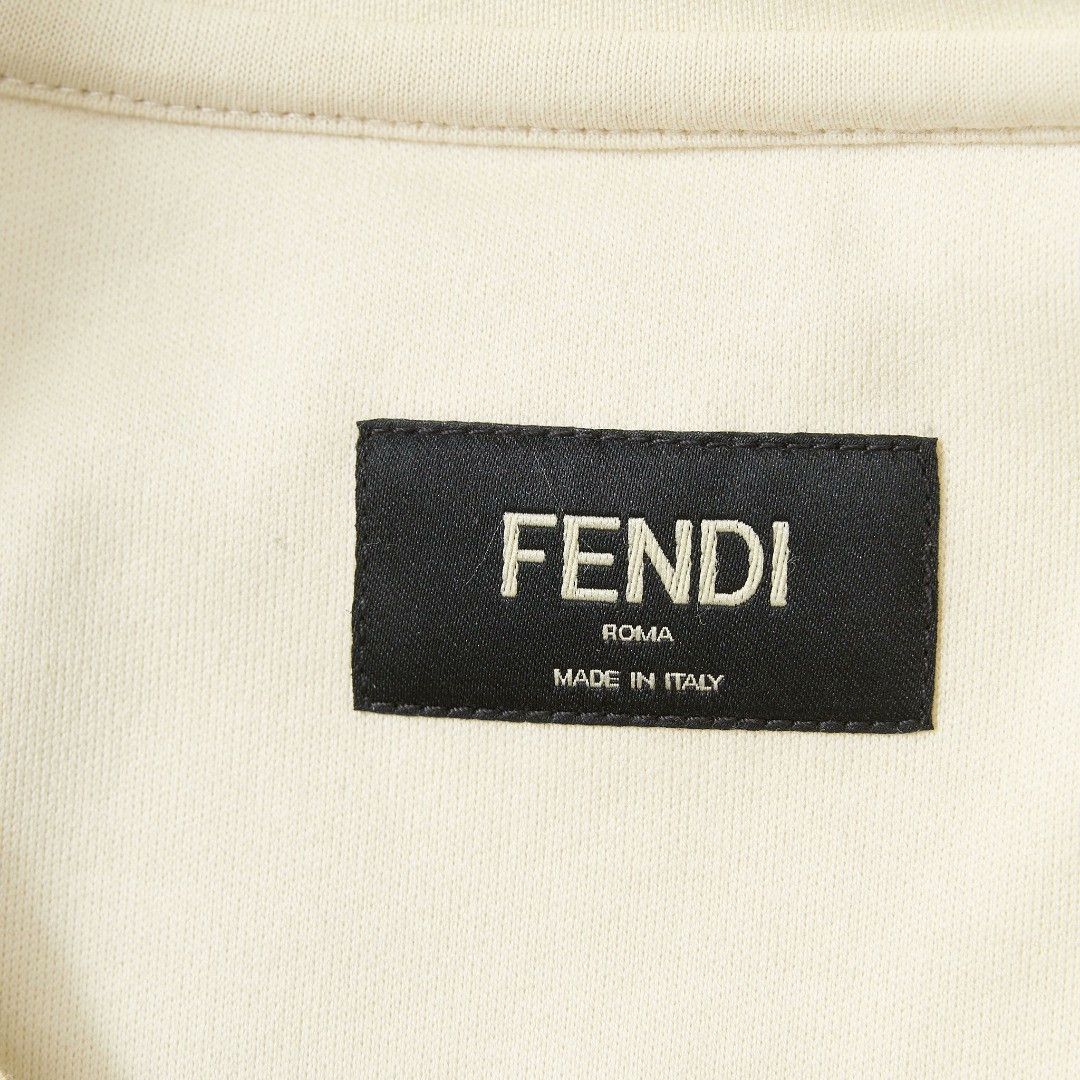 Fendi Fendi Men's Letter Embroidery T-Shirt Size US M / EU 48-50 / 2 - 6 Thumbnail