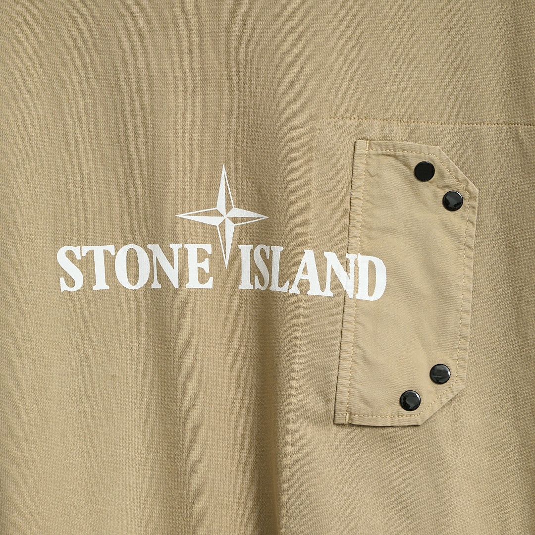 Stone Island Stone Island Men's Logo Print T-Shirt Size US M / EU 48-50 / 2 - 3 Thumbnail
