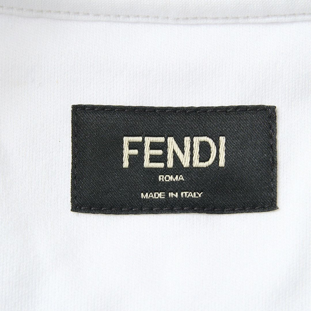 Fendi Fendi Men's Logo Print Crewneck T-shirt Size US XL / EU 56 / 4 - 6 Thumbnail