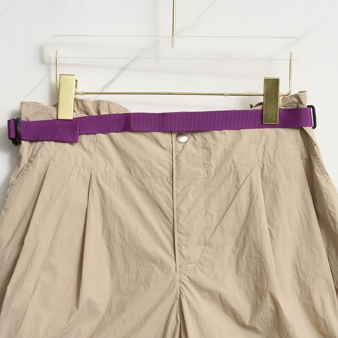 Kolor Kolor Men's Pleated Casual Shorts Size US 28 / EU 44 - 2 Thumbnail