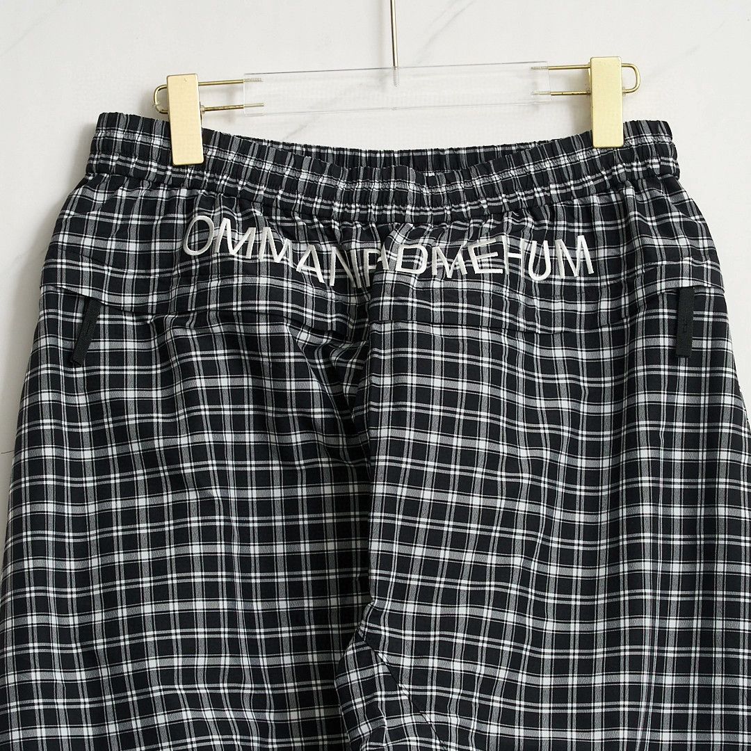 Undercover Undercover Men's Checked Drawstring Jogger Pants Size US 26 / EU 42 - 5 Thumbnail