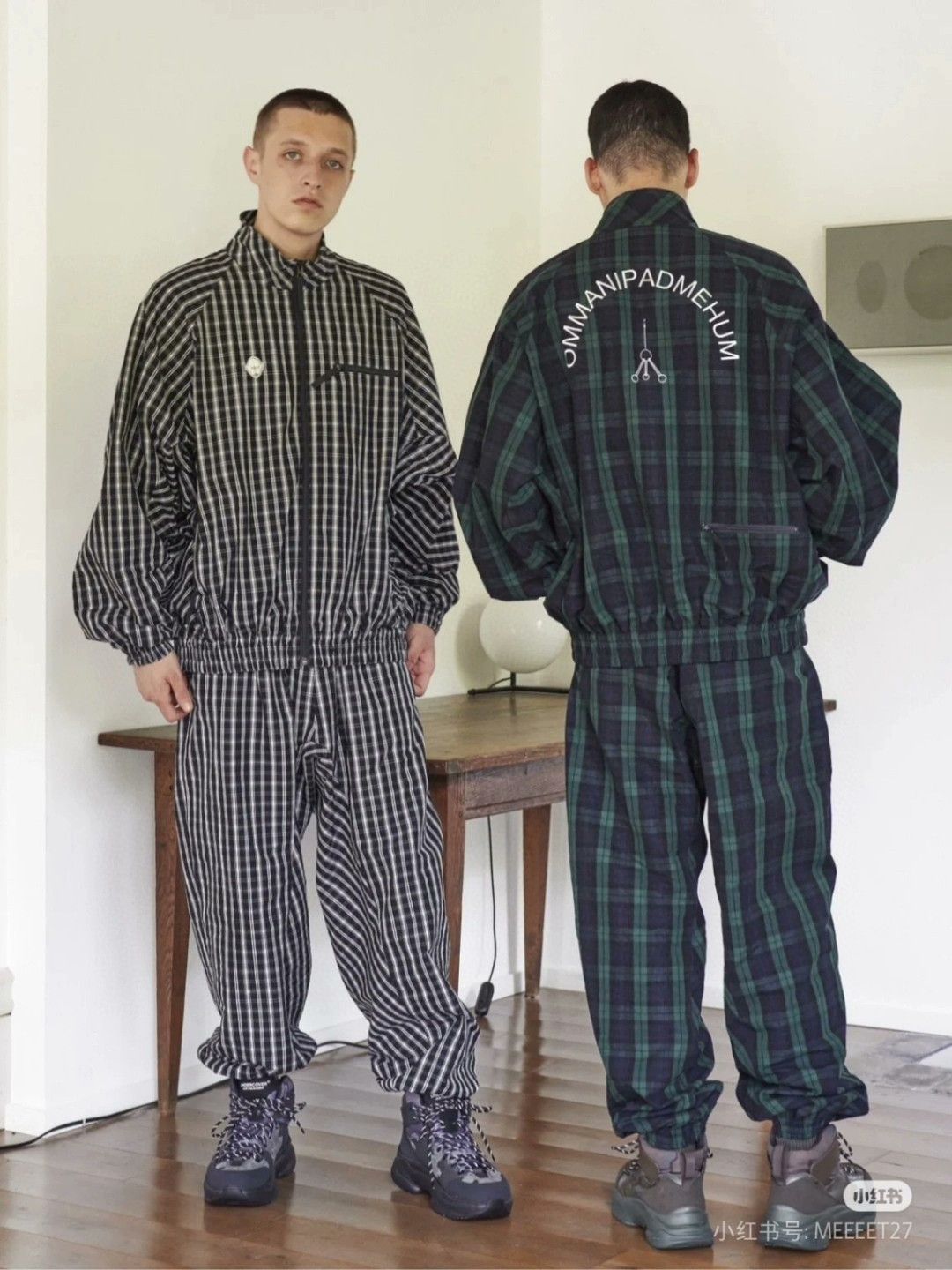 Undercover Undercover Men's Checked Drawstring Jogger Pants Size US 26 / EU 42 - 8 Thumbnail