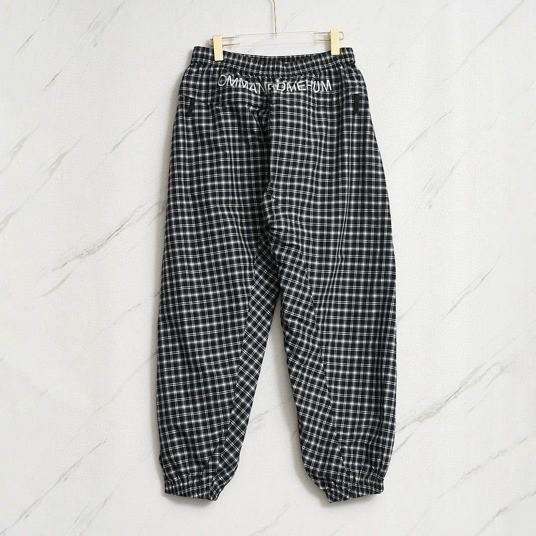 Undercover Undercover Men's Checked Drawstring Jogger Pants Size US 26 / EU 42 - 4 Thumbnail