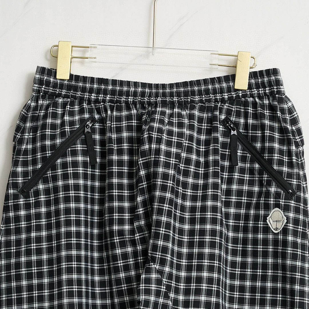 Undercover Undercover Men's Checked Drawstring Jogger Pants Size US 26 / EU 42 - 2 Thumbnail