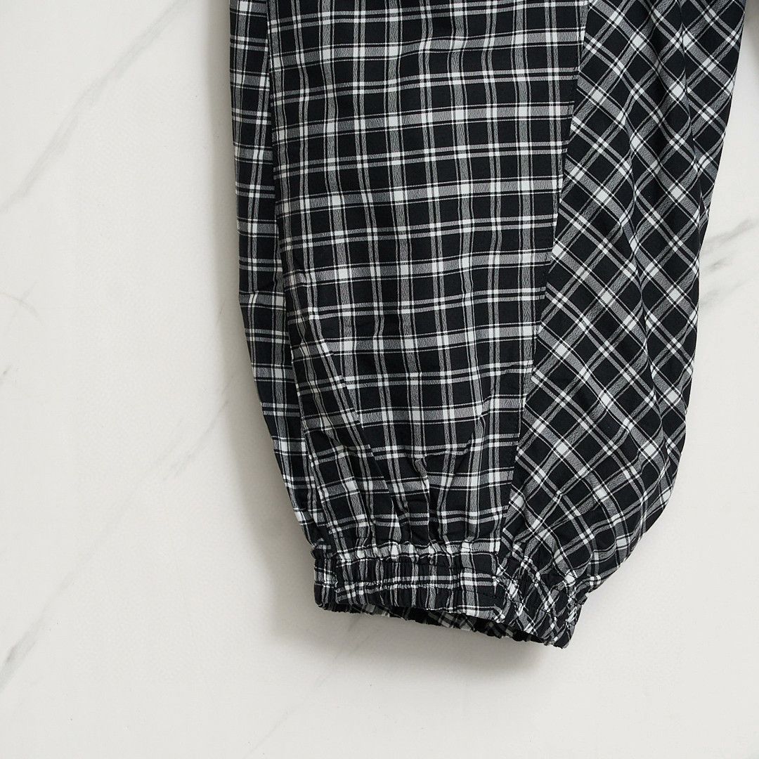 Undercover Undercover Men's Checked Drawstring Jogger Pants Size US 26 / EU 42 - 3 Thumbnail