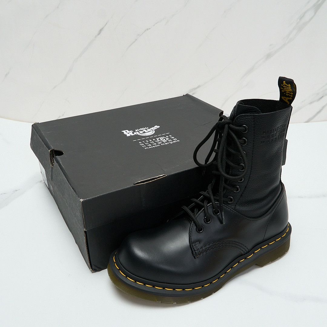 Dr. Martens Dr.Martens x MM6 Collaboration Strappy Boots Size US 11 / IT 41 - 6 Thumbnail