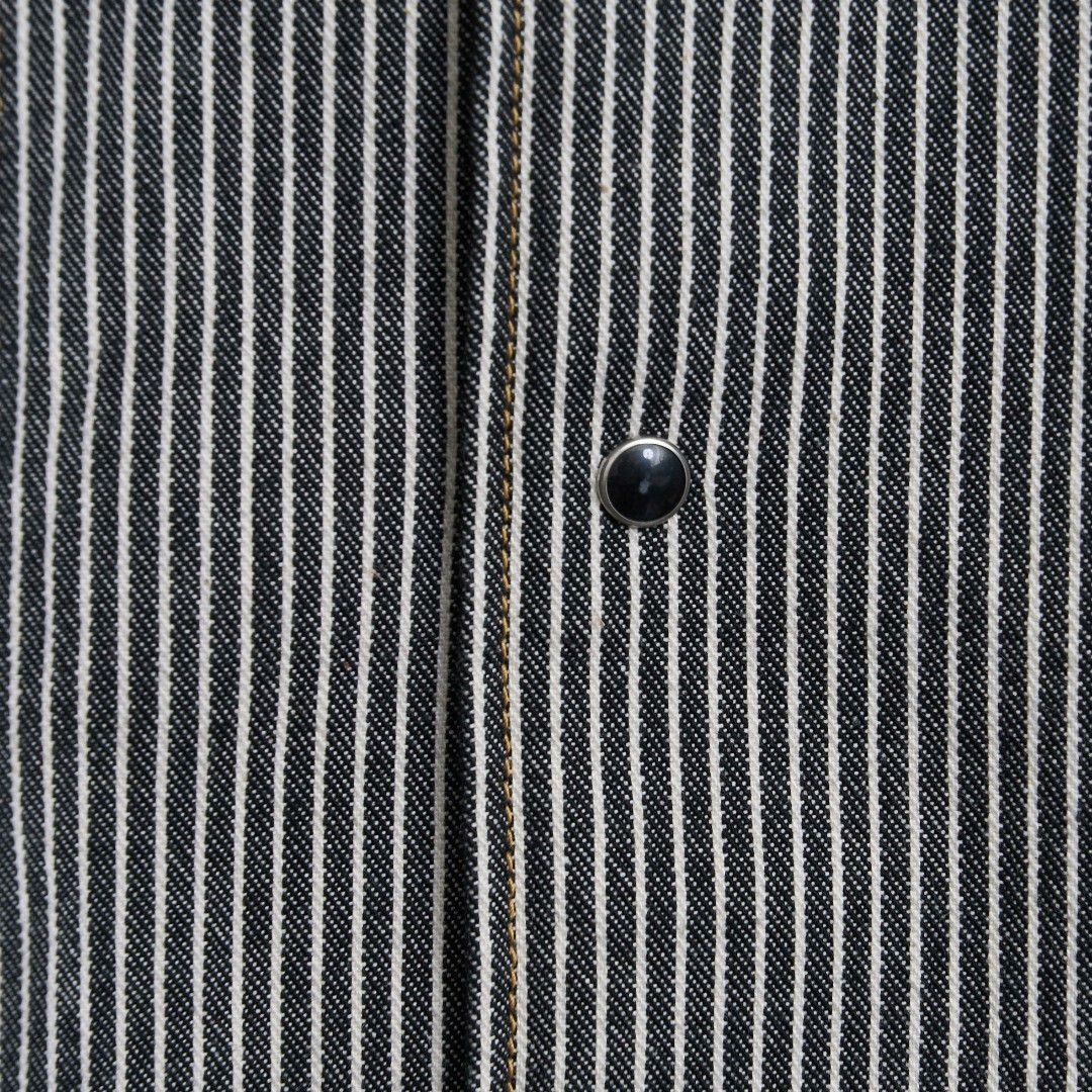Maison MIHARA YASUHIRO Mihara Yasuhiro Men's Striped Long Sleeve Shirt Size US M / EU 48-50 / 2 - 4 Thumbnail