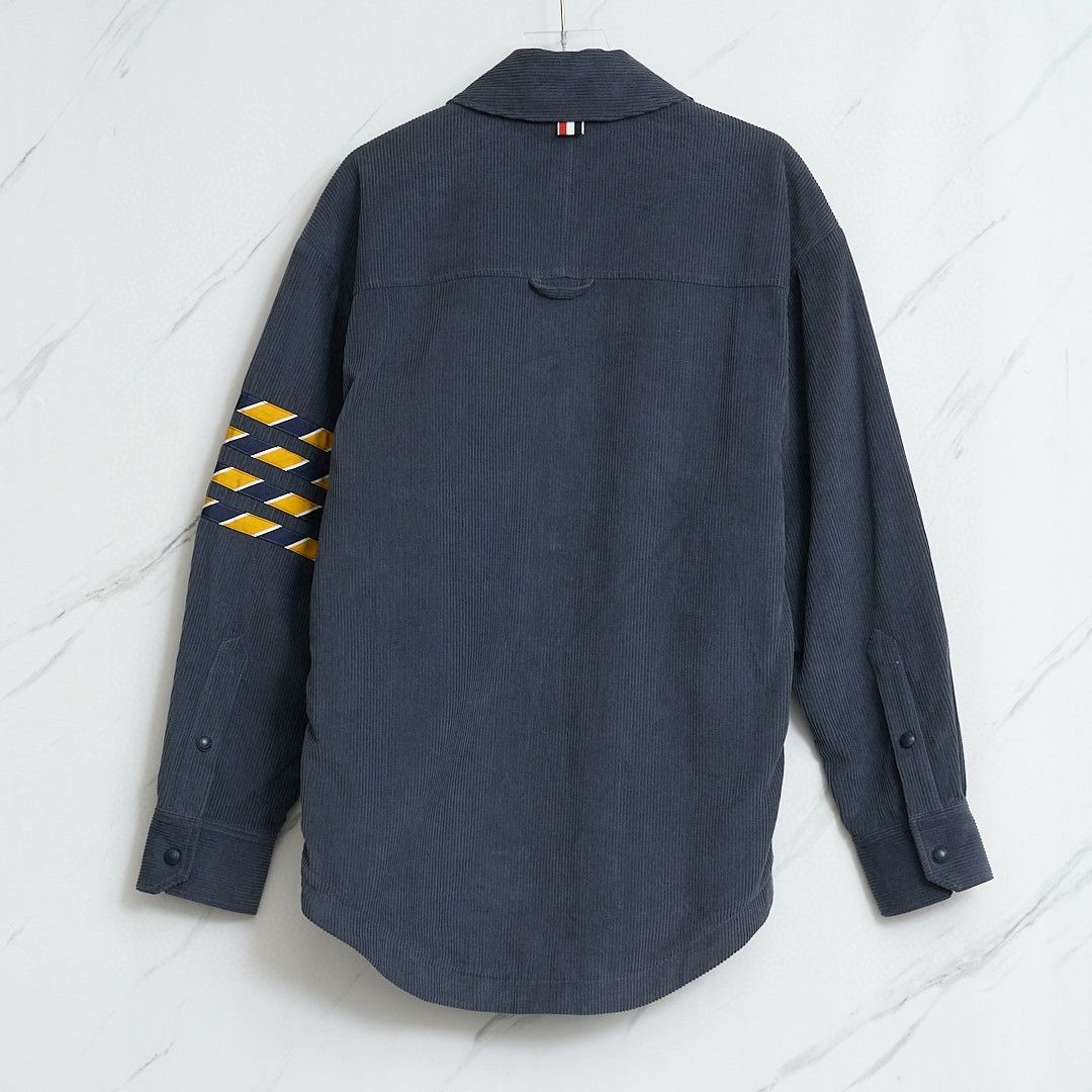 Thom Browne Thom Browne Men's Corduroy Shirt Jacket Size US S / EU 44-46 / 1 - 4 Thumbnail