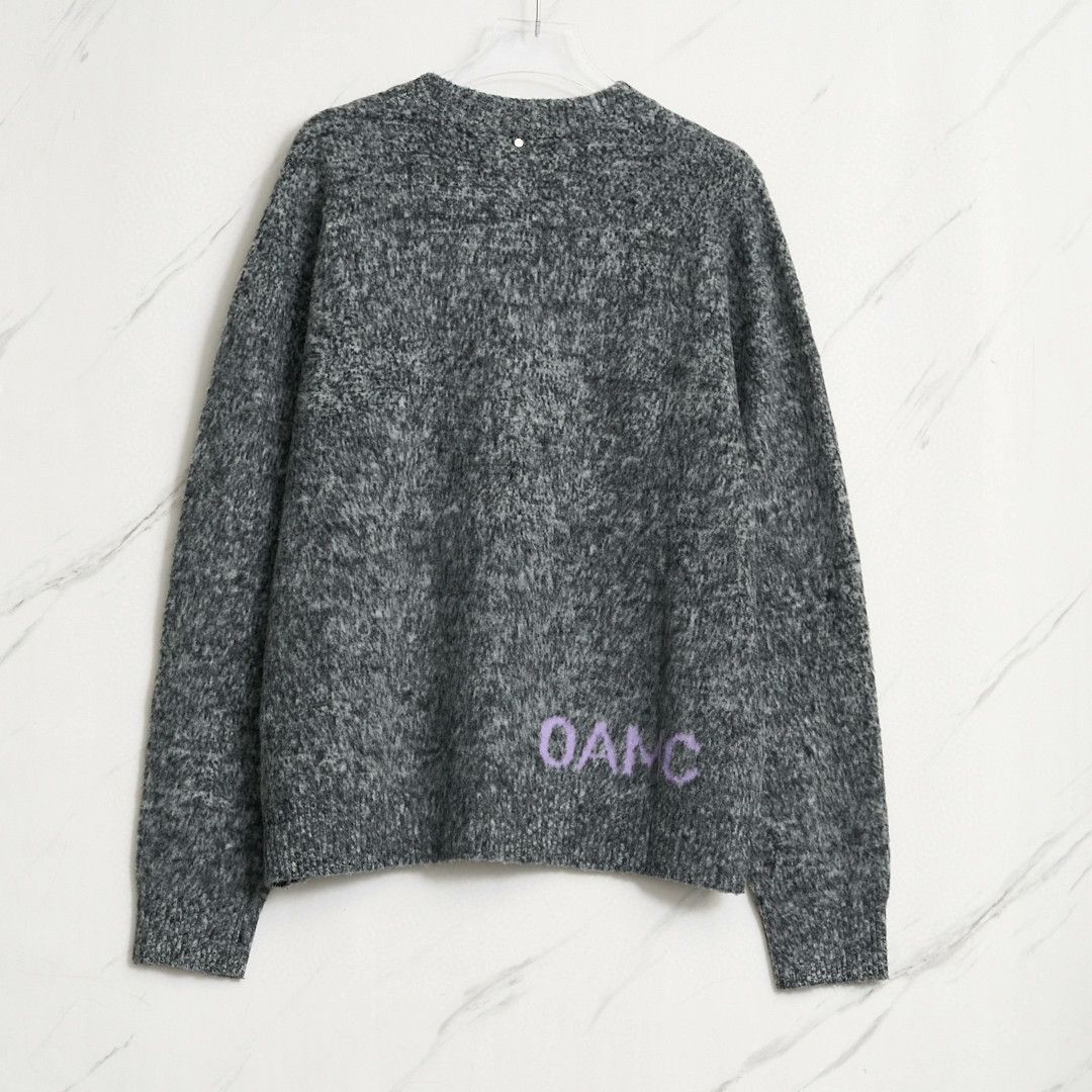 OAMC OAMC Men's Letter Jacquard Crewneck Sweater Size US M / EU 48-50 / 2 - 4 Thumbnail