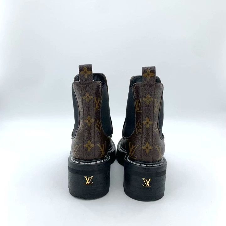 Louis Vuitton Louis Vuitton Beaubourg Ankle Boots Size US 4 / IT 34 - 4 Thumbnail