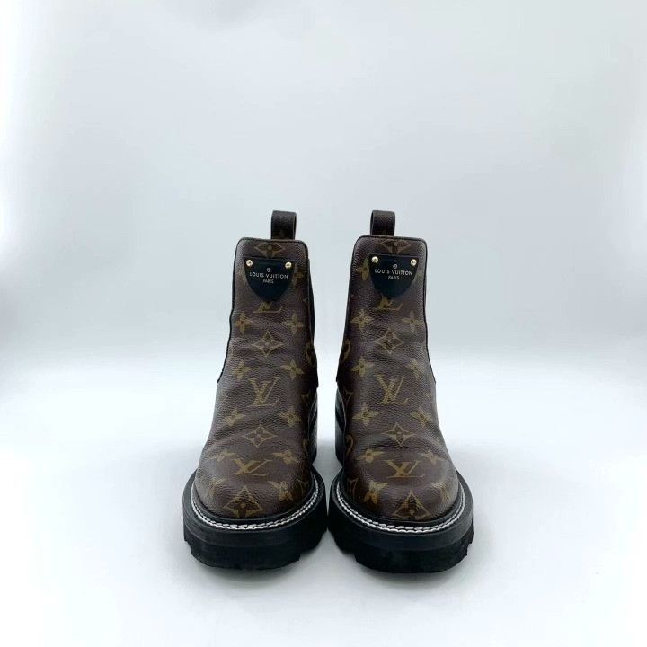 Louis Vuitton Louis Vuitton Beaubourg Ankle Boots Size US 4 / IT 34 - 3 Thumbnail