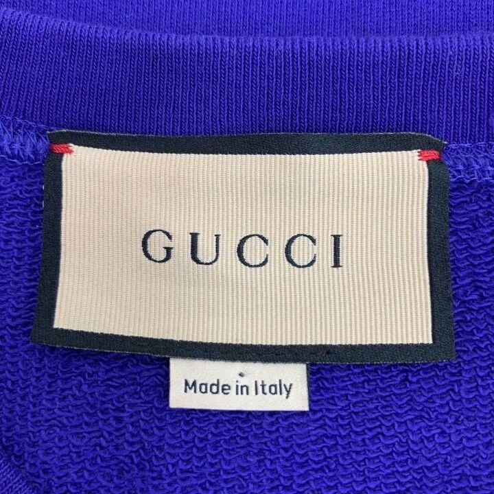 Gucci Gucci Logo Print Cotton Crewneck Sweatshirt Size XS / US 0-2 / IT 36-38 - 5 Thumbnail