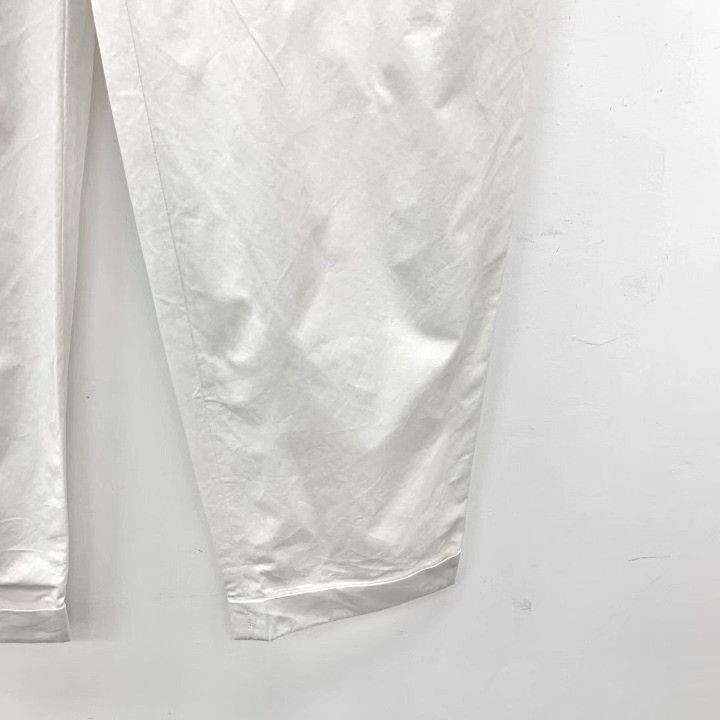 Louis Vuitton Louis Vuitton White Cotton Wide-Leg Pants Size 34" / US 12 / IT 48 - 5 Thumbnail