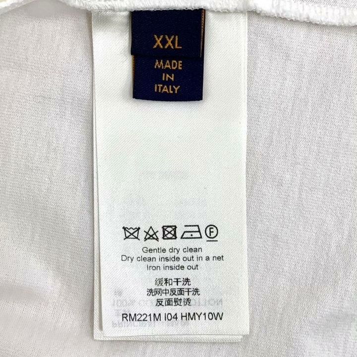 Louis Vuitton Louis Vuitton 2022 White Watercolor Floral T-shirt Size XXL / US 16-18 / IT 52-54 - 7 Thumbnail