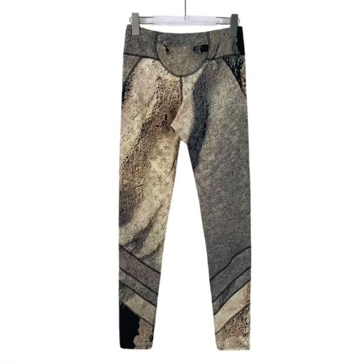 Louis Vuitton Louis Vuitton Meteorite Mountain Print Leggings Size 34" / US 12 / IT 48 - 2 Thumbnail
