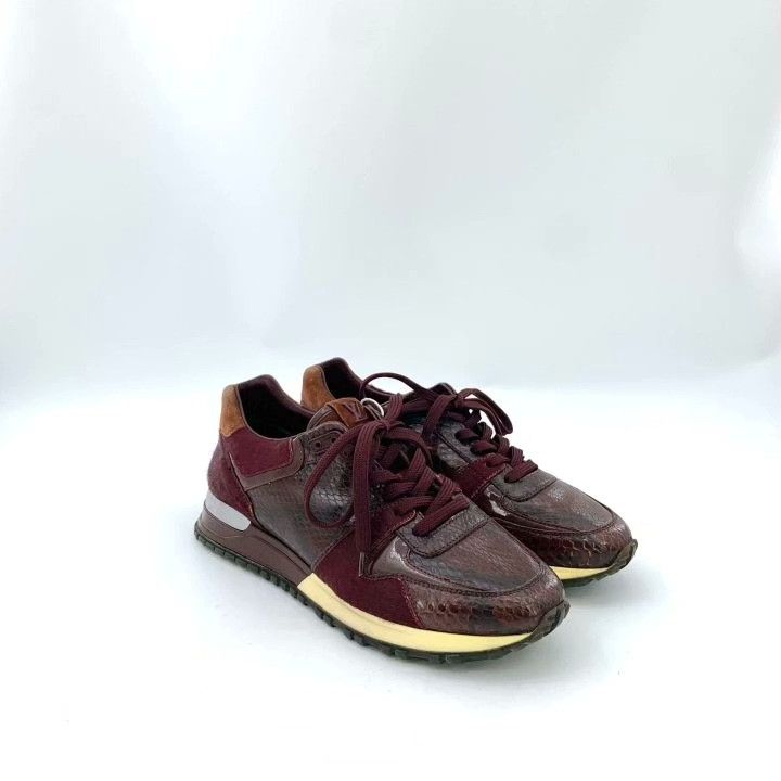 Louis Vuitton Louis Vuitton Runaway Red Snake Print Sneakers Size US 6 / IT 36 - 2 Thumbnail