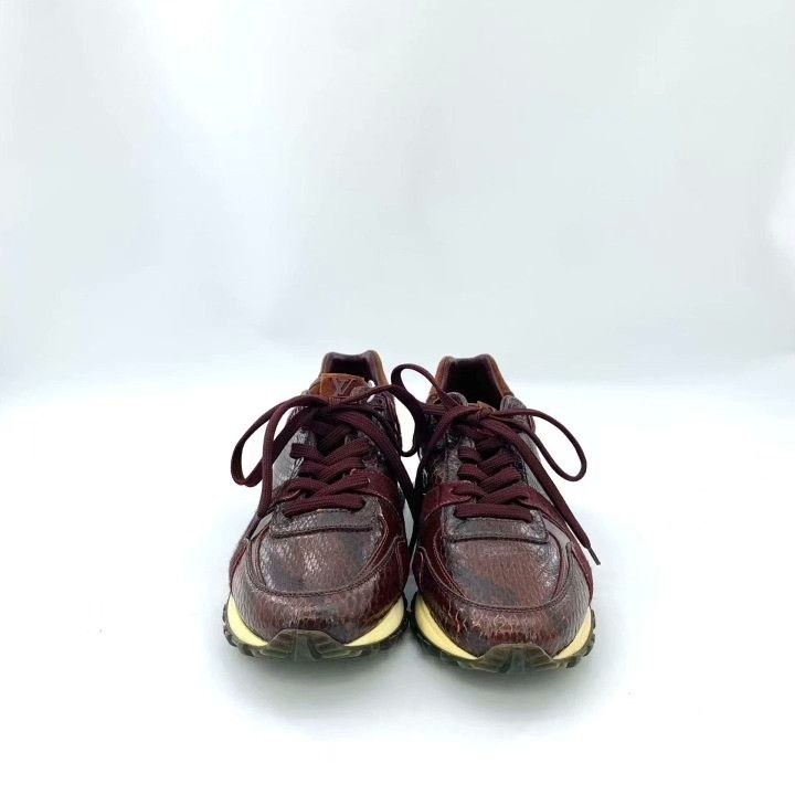 Louis Vuitton Louis Vuitton Runaway Red Snake Print Sneakers Size US 6 / IT 36 - 3 Thumbnail