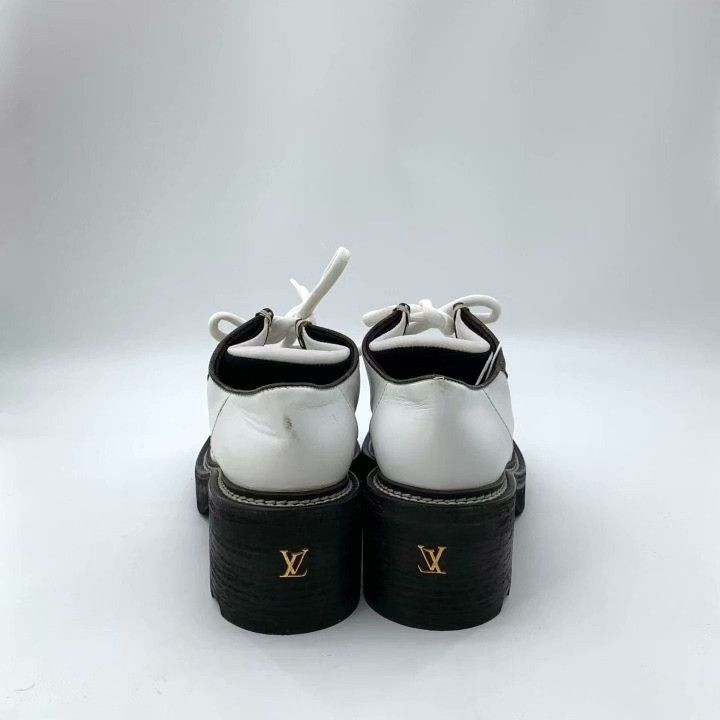 Louis Vuitton Louis Vuitton Beaubourg Logo Leather Sneakers Size US 6.5 / IT 36.5 - 4 Thumbnail