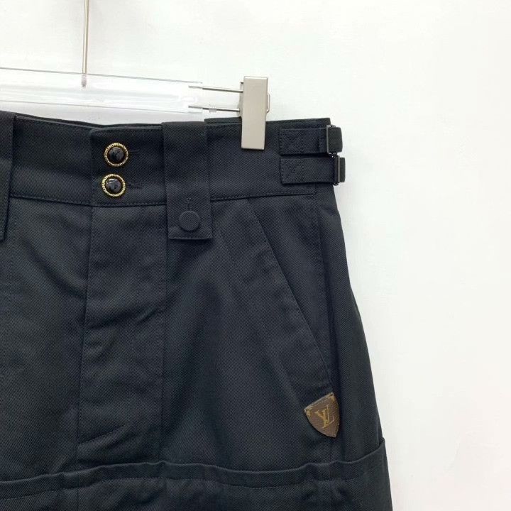 Louis Vuitton Louis Vuitton Logo Cotton Casual Skirt Size 36" / US 14 / IT 50 - 3 Thumbnail