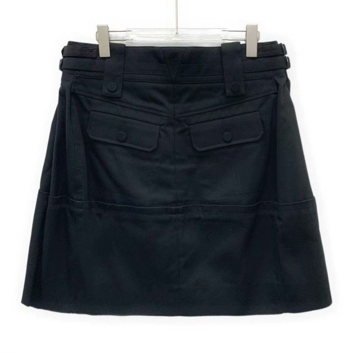 Louis Vuitton Louis Vuitton Logo Cotton Casual Skirt Size 36" / US 14 / IT 50 - 2 Thumbnail