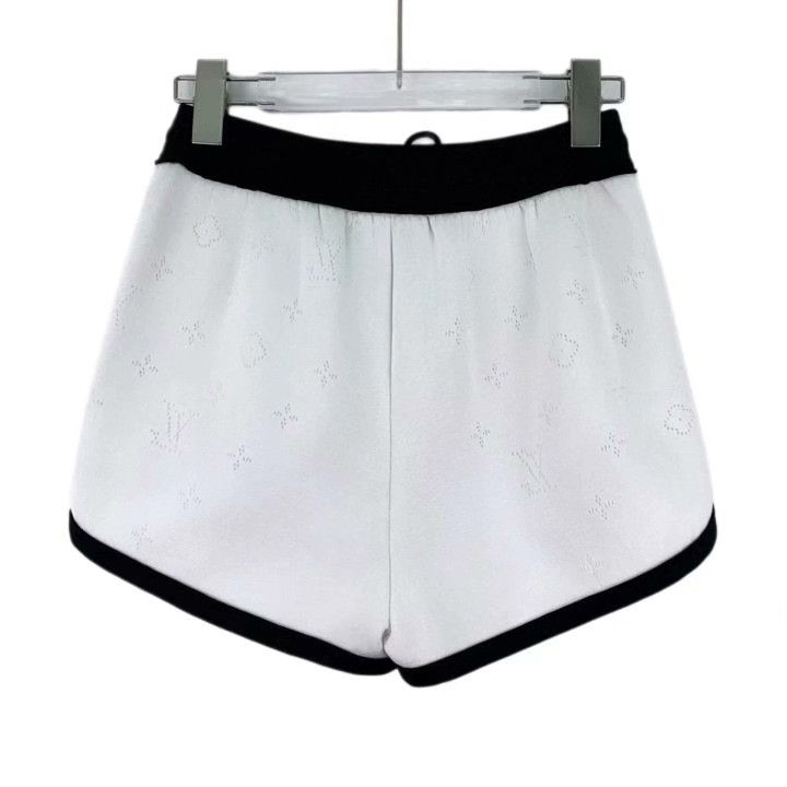Louis Vuitton Louis Vuitton White Logo Monogram Drawstring Shorts Size 32" / US 10 / IT 46 - 2 Thumbnail