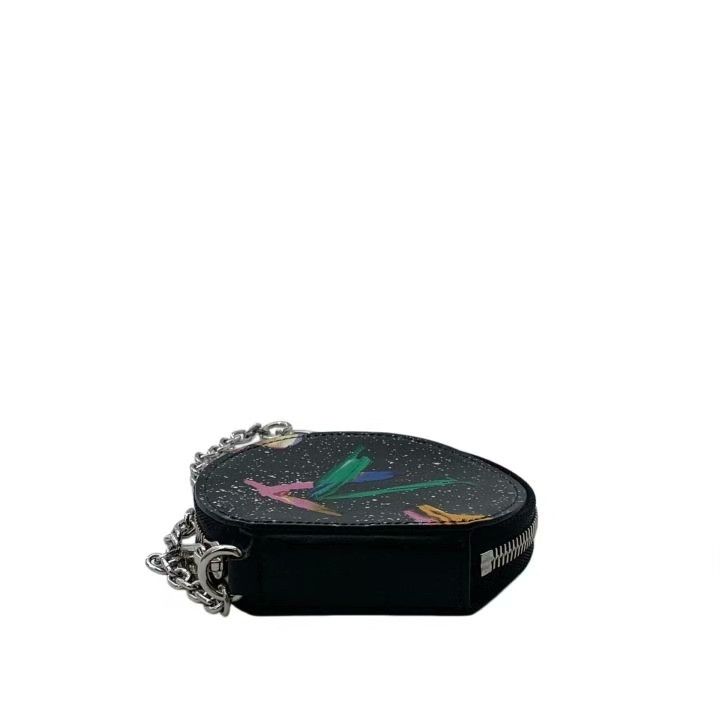 Louis Vuitton Louis Vuitton Black Starry Logo Key Chain Wallet Size ONE SIZE - 5 Thumbnail