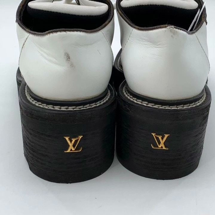Louis Vuitton Louis Vuitton Beaubourg White Monogram Sneakers Size US 6.5 / IT 36.5 - 9 Thumbnail