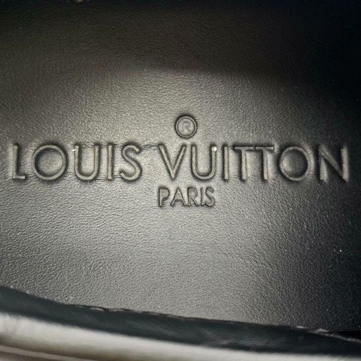 Louis Vuitton Louis Vuitton Black Casual Flat Sneakers Size US 5.5 / IT 35.5 - 7 Thumbnail
