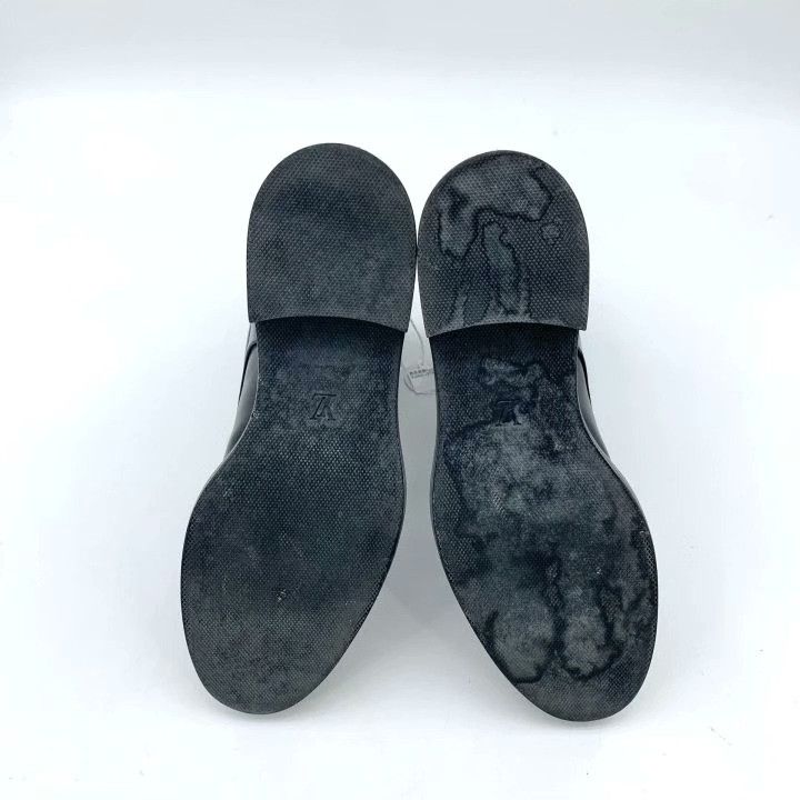 Louis Vuitton Louis Vuitton Black Leather Ankle Boots Size US 6.5 / IT 36.5 - 5 Thumbnail